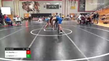 189 lbs Semifinal - Max Gourley, Gettysburg vs Jakob Schorn, Waynesboro