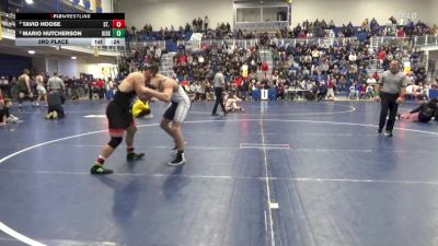 189 lbs 3rd Place - Tavio Hoose, St. Francis-NY vs Mario Hutcherson, Kiski Area
