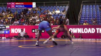 62 kg Quarterfinal - Kayla Miracle, USA vs Katherine Renteria, COL