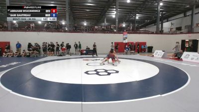 86 kg Cons. Rd Of 16 - Abraham Wojcikiewicz, California Regional Training Center (CA RTC) vs Sam Gautreau, MatTown USA