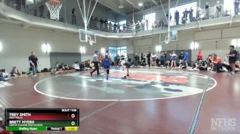 175 lbs Champ. Round 3 - Trey Smith, Post Falls vs Brett Myers, Coeur D`Alene High School