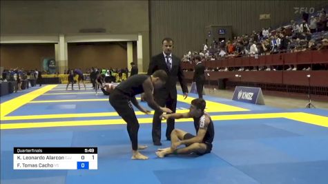 Kody Leonardo Alarcon vs Federico Tomas Cacho 2024 Pan IBJJF Jiu-Jitsu No-Gi Championship