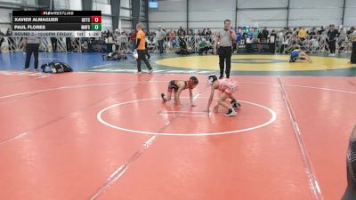 52 lbs Round 3 - 12:00pm Friday - Paul Flores, Minnesota Funky Singlets vs Xavier Almaguer, Gotcha
