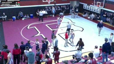 127 lbs Semifinal - Freddy Bachmann, Faith Christian Academy vs Reza Ardehali, New Hope-Solebury