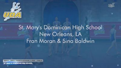 St. Mary's Dominican High School [2026 Dance - Small Varsity Division II Jazz Finals] 2026 UDA National Dance Team Championship DII