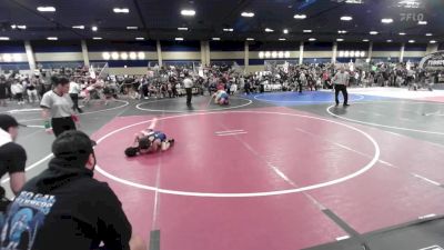 58 lbs Semifinal - Sadie Sweat, Kalispell WC vs Pierce Trainor, Ocrtc