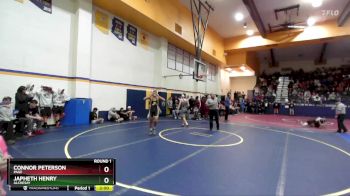 126 lbs Round 2 - Connor Peterson, Page vs Japheth Henry, Alchesay