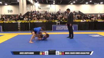Miguel Soares Gomes Aragao Perei vs Asher Joseph Moore 2025 World IBJJF Jiu-Jitsu No-Gi Championship