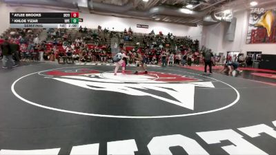 235 lbs Semifinal - Khloe Yizar, Vista Peak vs Atlee Brooks, Skyview