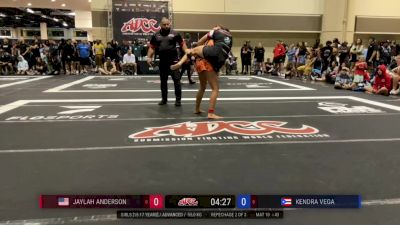 Kendra Vega vs Jaylah Anderson 2024 ADCC Orlando Open at the USA Fit Games