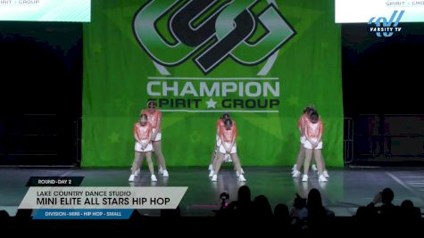 Lake Country Dance Studio - Mini Elite All Stars Hip Hop [2025 Mini - Hip Hop - Small Day 2] 2025 CSG Dance Grand Nationals