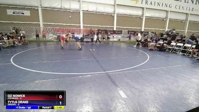 215 lbs Round 2 (8 Team) - Oz Nowick, Colorado vs Tytus Drake, Virginia