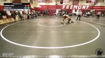 285 lbs Champ. Round 2 - David Vea, St Francis vs Gabriel Attia, San Lorenzo Valley