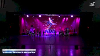 Klein Collins High School - Intermediate - Pom [2025 Intermediate - Pom Day 1] 2025 NDA Houston Regional