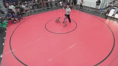 43 lbs Round 2 - Haley Valdivia, SoCal Hammers vs Luis Lopez, Antelope Valley BTSLA