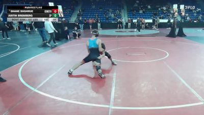 157 lbs Consi Of 8 #2 - Shane Sughrue, Central Catholic vs Justin Bremberg, Saugus/Peabody