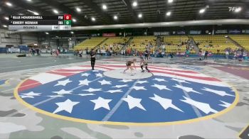 82 lbs Round 5 - Elle Houdeshell, Platte-Geddes Youth Wrestling vs Emery Neiman, 308 Wrestling Academy