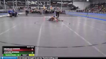 106 lbs Semifinal - Stephen Bowden, Princess Anne vs Nicholas Sanders, Mountain View