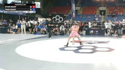 106 lbs Cons. Sub-rd Of 32 - Kyler Brady, Ohio vs Tiago Erazo, Virginia