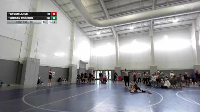 95 lbs Quarterfinal - Kysen Lance, Uintah Wrestling vs Jordan Robison, Sanderson Wrestling Academy