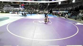 152 lbs Cons. Round 3 - Lilly Hyde, Chautauqua Lake vs Isabella Dipaola, Kingston