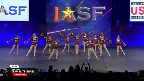 Team Israel - Team Elite Israel [2026 Junior Pom Semis] 2026 The Dance Worlds