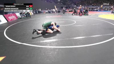 2A/1A Boys 106 Cons. Round 2 - Marion Nicholes, Adrian Boys vs Noah Elway, Oakland Boys