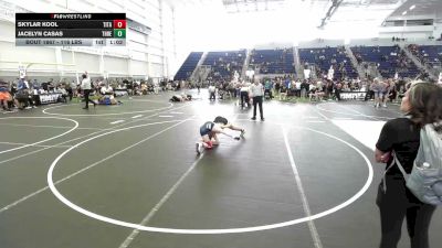116 lbs Quarterfinal - Skylar Kool, Titans WC vs Jacelyn Casas, Threshold WC