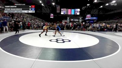 190 lbs Champ. Rd Of 128 - Tamir Griffin, PA vs Ryder Zdanczewicz, WI