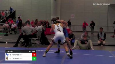 149 lbs C Of 8 #1 - Dylan Martinez, Air Force vs Chase Zollmann, Wyoming