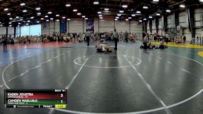 84 lbs Rd# 8- 12:30pm Saturday Final Pool - Camden Magluilo, Maryland GOLD vs Kaden Joustra, Untouchables