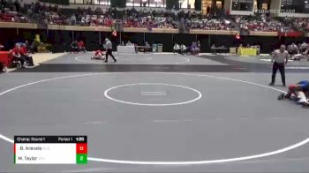 145-3A/4A Champ. Round 1 - Bryan Arevalo, Old Mill vs Marc Taylor, Kenwood