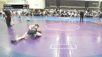 106 lbs Rr Rnd 5 - Sal Bellia, Smitty's Barn - MSC vs Porter Hall, Maine Hammahs - MSC