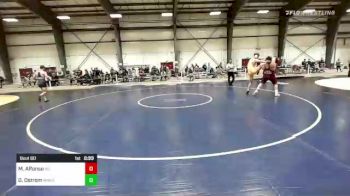 285 lbs Round Of 32 - Michael Alfonso, Rhode Island College vs Griffin Ostrom, Western New England