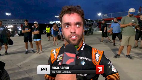 Rico Abreu Finishes Third In Eldora's Joker's Jackpot