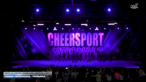 Premier Performance - Vengeance [2026 L2 Junior - Flex - D2 - Medium Day 1] 2026 CHEERSPORT National All Star Cheerleading Championship