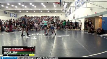 145 lbs Champ. Round 1 - Alastar McRae, Mira Costa High School vs Morgen Cunningham, Temecula