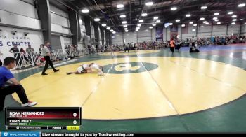 88 lbs Rd# 4- 2:00pm Friday Final Pool - Chris Metz, Minion Green vs Noah Hernandez, M2TC Blue