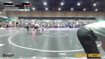 170 lbs Consi Of 8 #1 - Patrick Miller, Hurricane Wrestling vs Benjamin Johansen, Askeo International Matclub