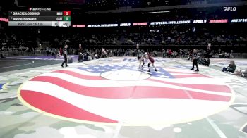 3rd Place Match - Addie Sander, Custer vs Gracie Lobbins, Madison