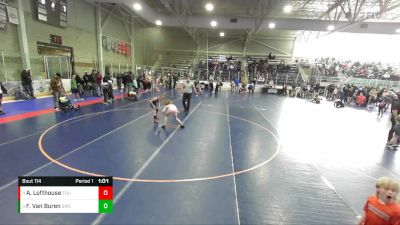 90 lbs 3rd Place Match - Flint Van Buren, Grace Wrestling Club vs Anderson Lofthouse, Top Of Utah