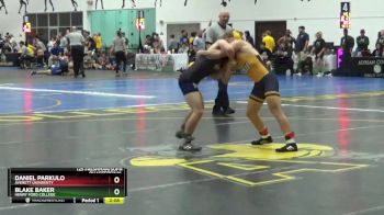 125 Freshman/Soph Quarterfinal - Daniel Parkulo, Averett University vs Blake Baker, Henry Ford College