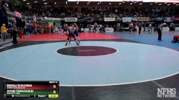 215 lbs Cons. Round 3 - Denali Schijvens, Juneau-Douglas HS vs Sithri Fainuulelei, Bartlett High