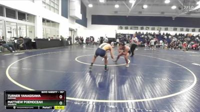 157 lbs Cons. Semi - Turner Yanagisawa, Mayfair vs Matthew Poemoceah, Anaheim