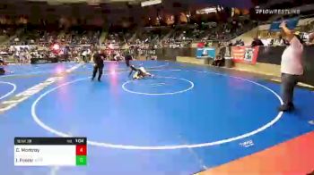 110 lbs Rd Of 16 - Chase Montroy, Team Tulsa Wrestling Club vs Isaiah Joe Foster, Best Trained Wrestling