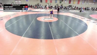 103 A Cons. Round 3 - Alexis Winecke, Wisconsin-Stevens Point vs Zoey Haney, Indiana Tech