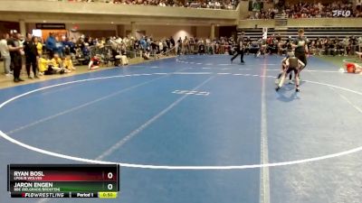 61 lbs Cons. Round 2 - Jaron Engen, BBE (Belgrade/Brooten) vs Ryan Bosl, LPGE/B Wolves