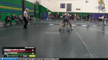 160 lbs Cons. Round 2 - Roberto Garcia Torres, Centennial vs Isaiah Parsons, Canby