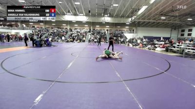 145 lbs Champ. Round 1 - Mina Himmel, Central Methodist University vs Angella Van Valkenburg, Adams State