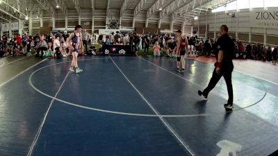 155 lbs Cons. Semis - Zack Kohler, Wasatch Wrestling Club vs Ryatt Shurtz, Idaho